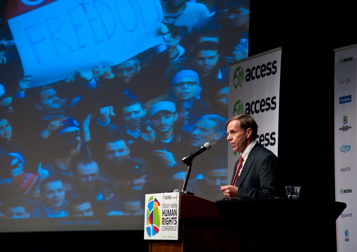 Michael Posner, Assistant Secretary of State by Peter Adams