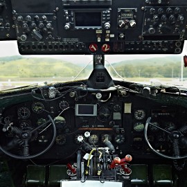 Douglas C-41 Cockpit by Peter Adams.
