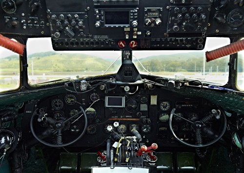 Douglas C-41 Cockpit by Peter Adams.