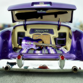 Mercury Guitar Trunk by Peter Adams.