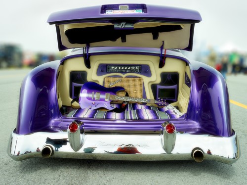 Mercury Guitar Trunk by Peter Adams.