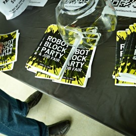 Robot Block Party by Peter Adams.