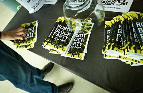 Robot Block Party by Peter Adams.