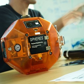 NASA SPHERES Robot by Peter Adams.