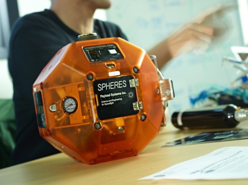 NASA SPHERES Robot by Peter Adams.