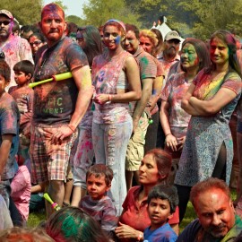 Asha Holi Festival of Colors 2012 by Peter Adams.