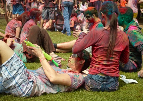 Asha Holi Festival of Colors 2012 by Peter Adams.