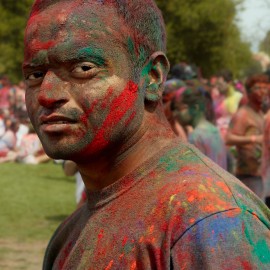 Asha Holi Festival of Colors 2012 by Peter Adams.
