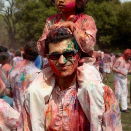 Asha Holi Festival of Colors 2012 by Peter Adams.
