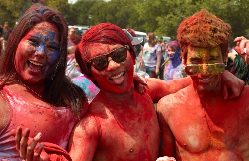 Asha Holi Festival of Colors 2012 by Peter Adams.