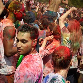 Asha Holi Festival of Colors 2012 by Peter Adams.