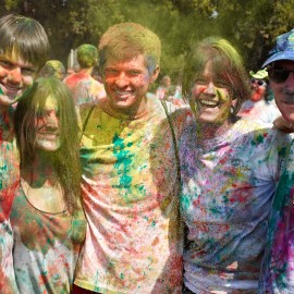 Asha Holi Festival of Colors 2012 by Peter Adams.