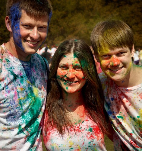 Asha Holi Festival of Colors 2012 by Peter Adams.