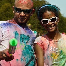 Asha Holi Festival of Colors 2012 by Peter Adams.