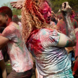 Asha Holi Festival of Colors 2012 by Peter Adams.