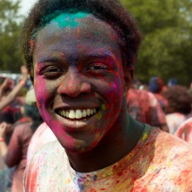 Asha Holi Festival of Colors 2012 by Peter Adams.