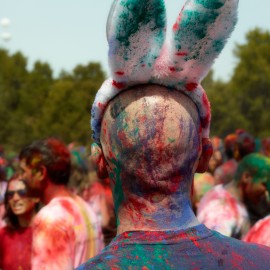 Asha Holi Festival of Colors 2012 by Peter Adams.