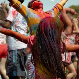 Asha Holi Festival of Colors 2012 by Peter Adams.