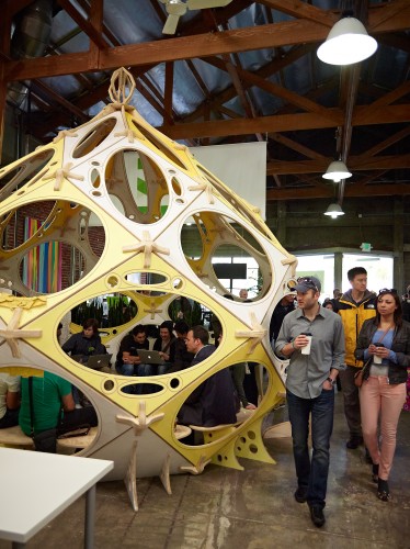 Day Star Zome by Peter Adams.