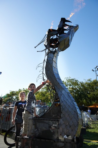 Dragon Wagon by Peter Adams.