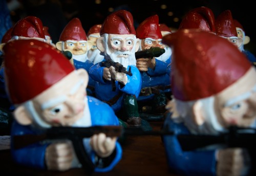 Combat Garden Gnomes by Peter Adams.