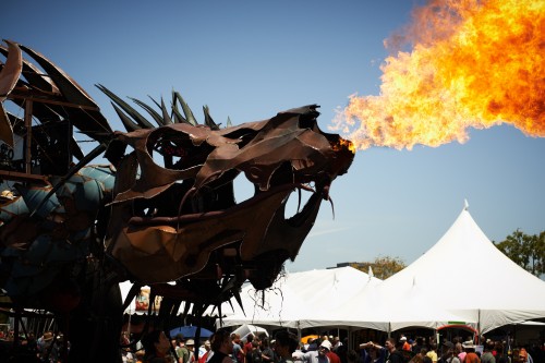 Fire Breathing Dragon by Peter Adams.