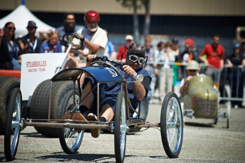 Steampunk Race Car by Peter Adams.