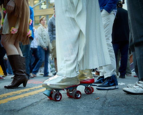 Roller Skates by Peter Adams.