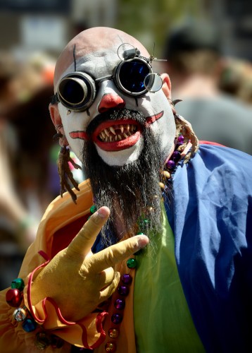 Bizarre Clown by Peter Adams.