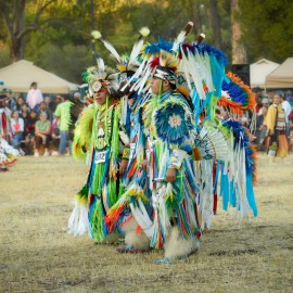Powwow Dancing by Peter Adams.