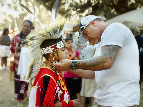 Stanford Powwow held on May 11th, 2012. by Peter Adams.