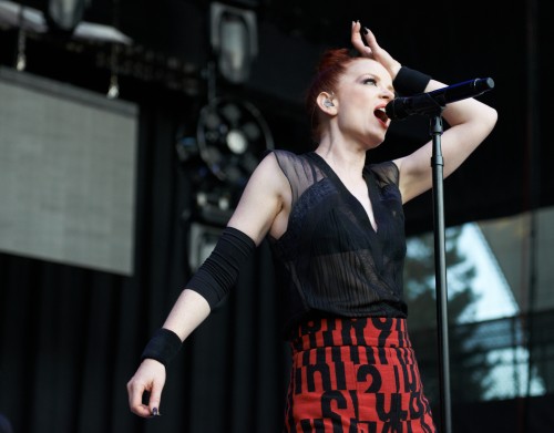Shirley Manson of Garbage by Peter Adams.