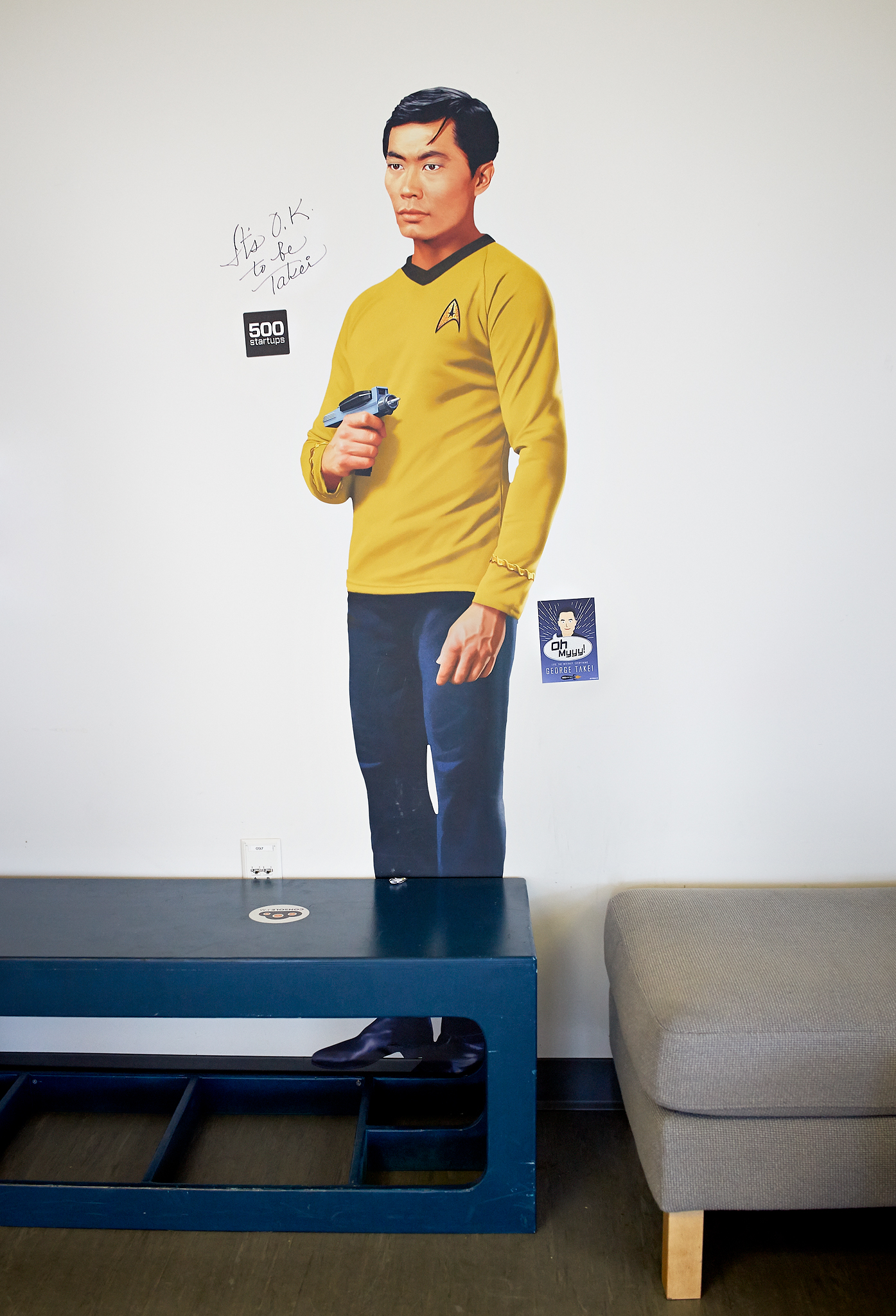 It's O.K. to be George Takei by Peter Adams.