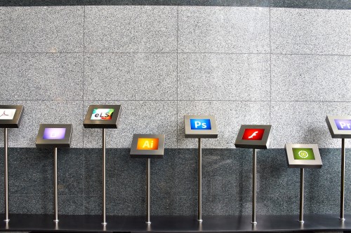 Adobe Icons by Copyright Peter Adams. All rights reserved. Photo may not be used or distributed in any way without prior writen approval..