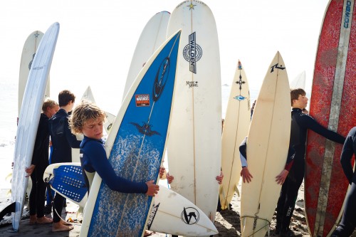Mavericks Invitational 2013 Opening Ceremony by Peter Adams.