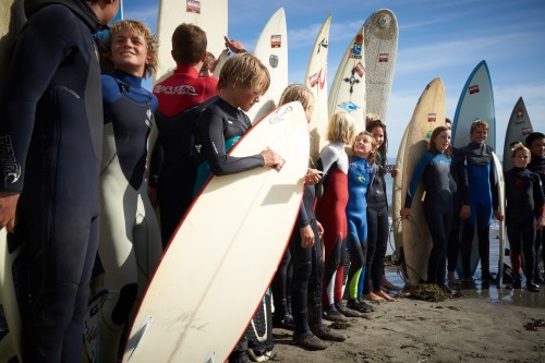 Mavericks Invitational 2013 Opening Ceremony by Peter Adams.