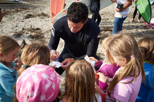 Mavericks Invitational 2013 Opening Ceremony by Peter Adams.