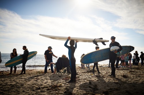 Mavericks Invitational 2013 Opening Ceremony by Peter Adams.