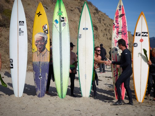 Mavericks Invitational 2013 Opening Ceremony by Peter Adams.