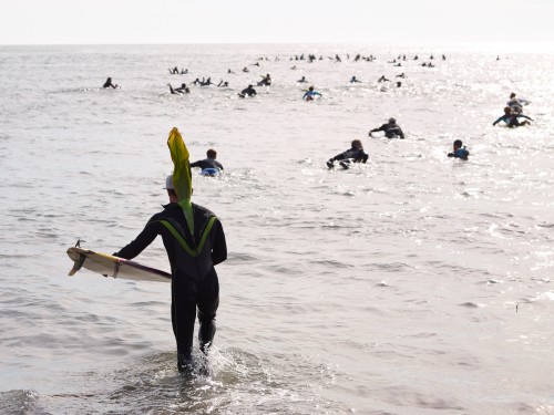Mavericks Invitational 2013 Opening Ceremony by Peter Adams.