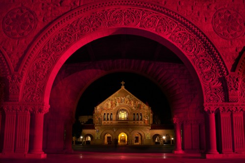 Stanford Memorial Church by Peter Adams.